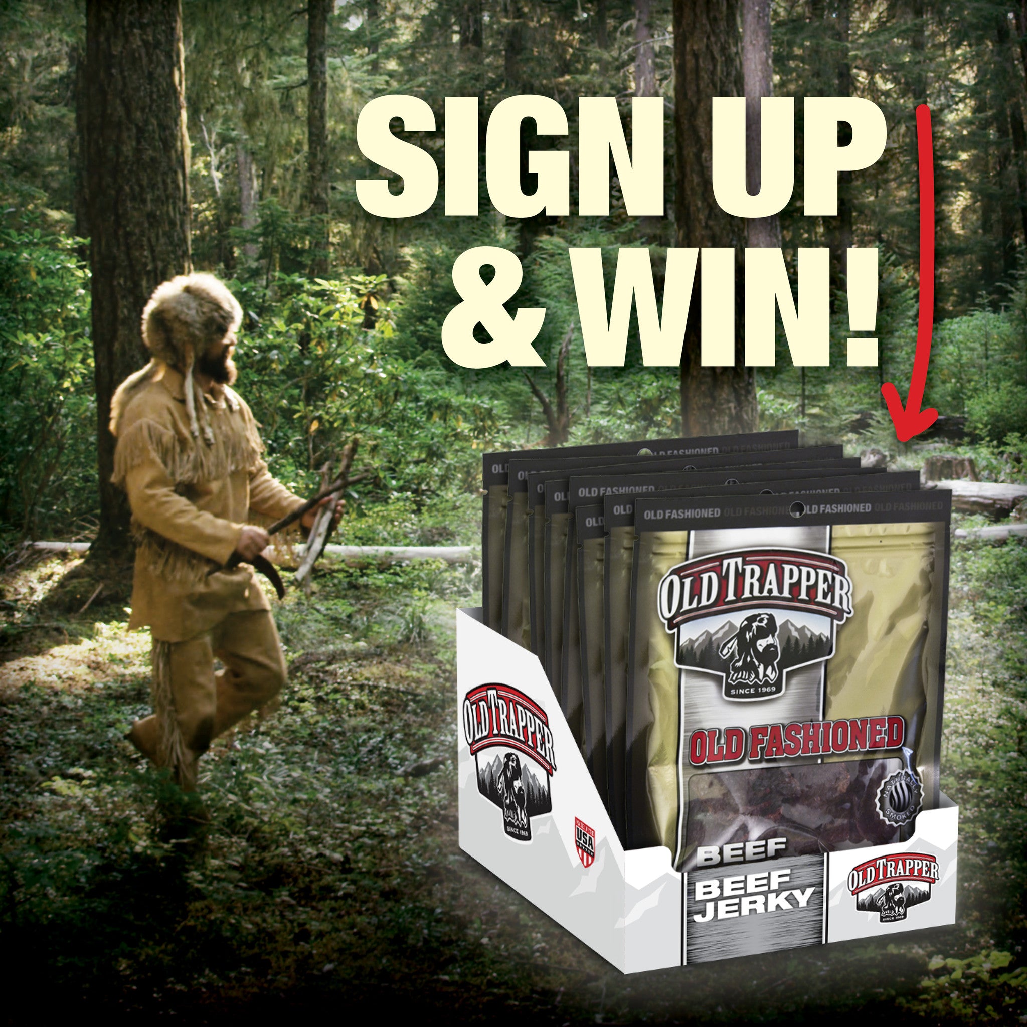 Sign Up to Win Free Beef Jerky