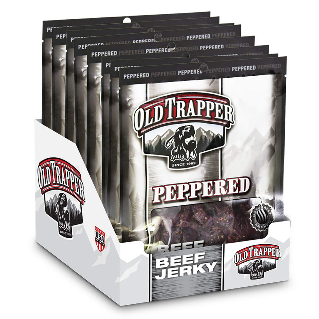 Case of 8 packages Peppered - 3.25oz