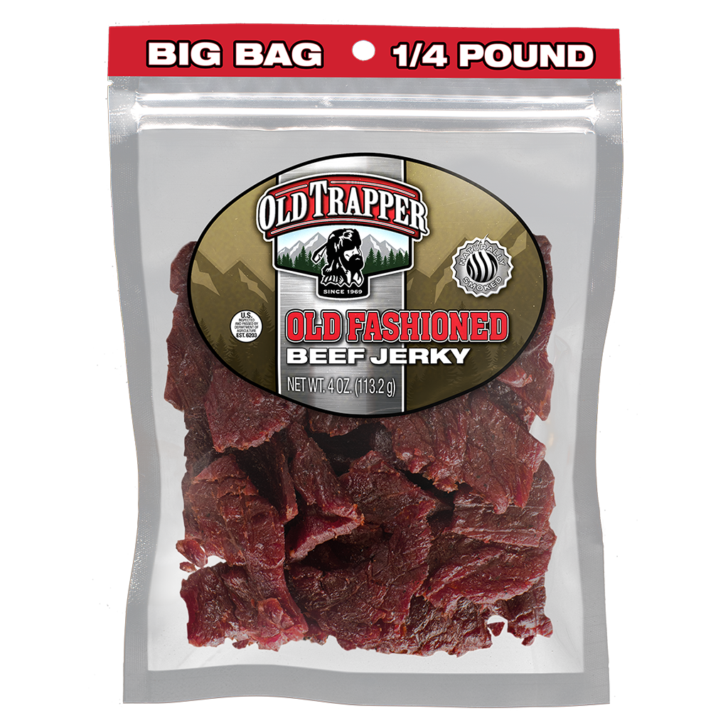 Traditional Style Old Fashioned Jerky | Old Trapper Beef Jerky