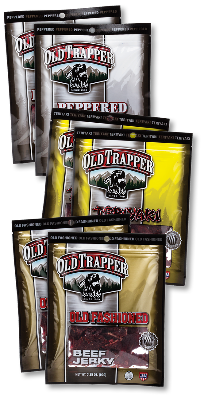 Beef Jerky Six Pack Sampler - 2 packages of each of our 3 most popular flavors