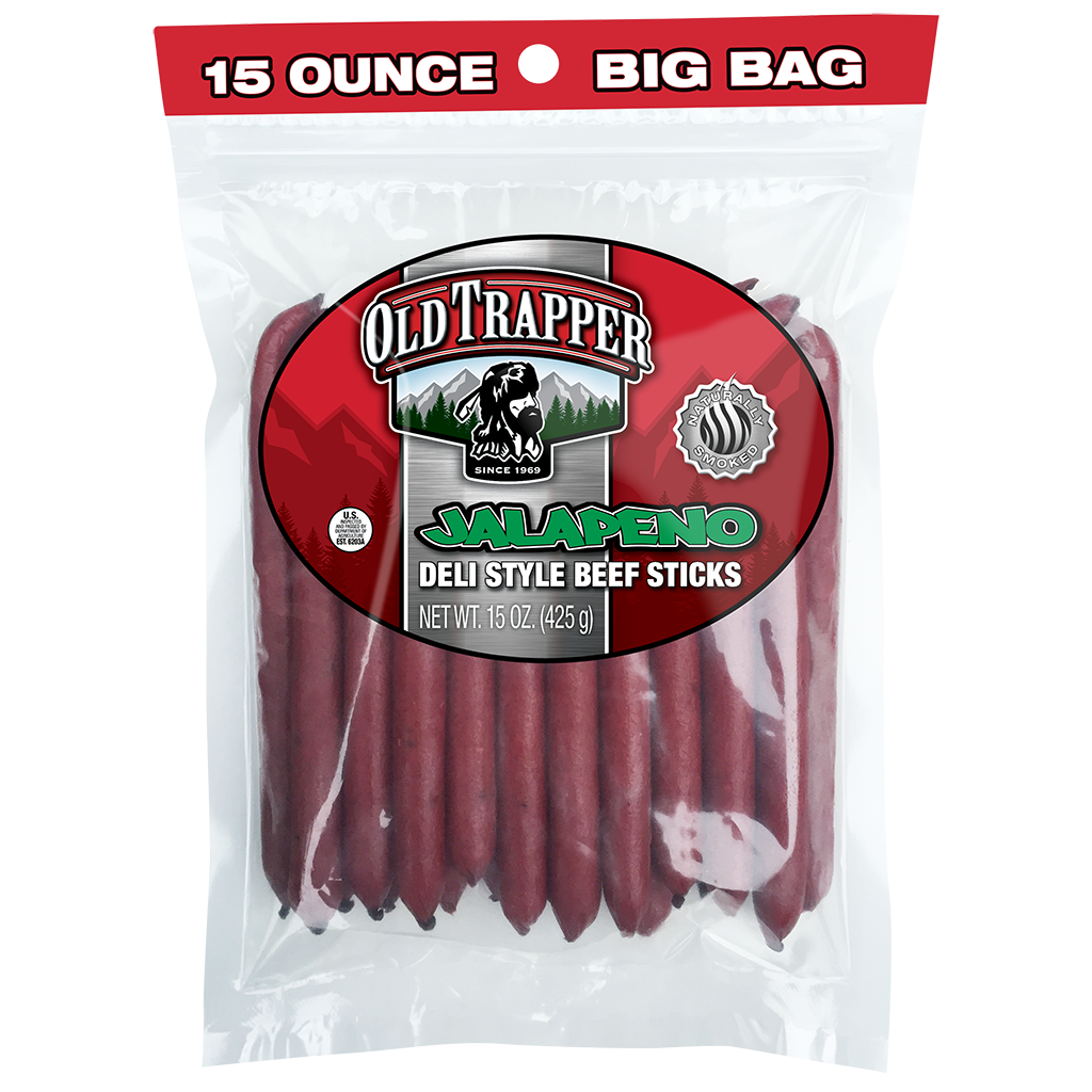 Old Trapper Introduces New Flavors of Its Shareable Big Bags of Deli-Style Beef Sticks