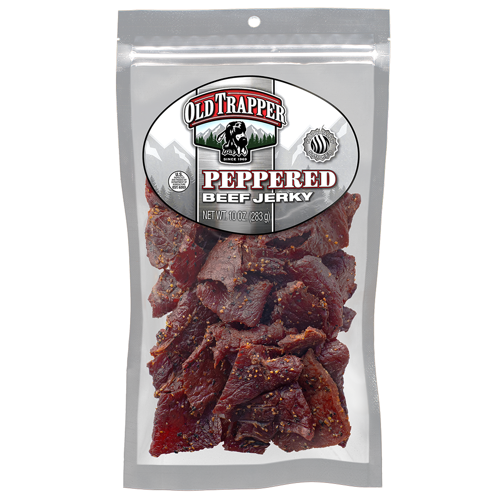 Traditional Style Jerky - Peppered 10oz bag Subscription