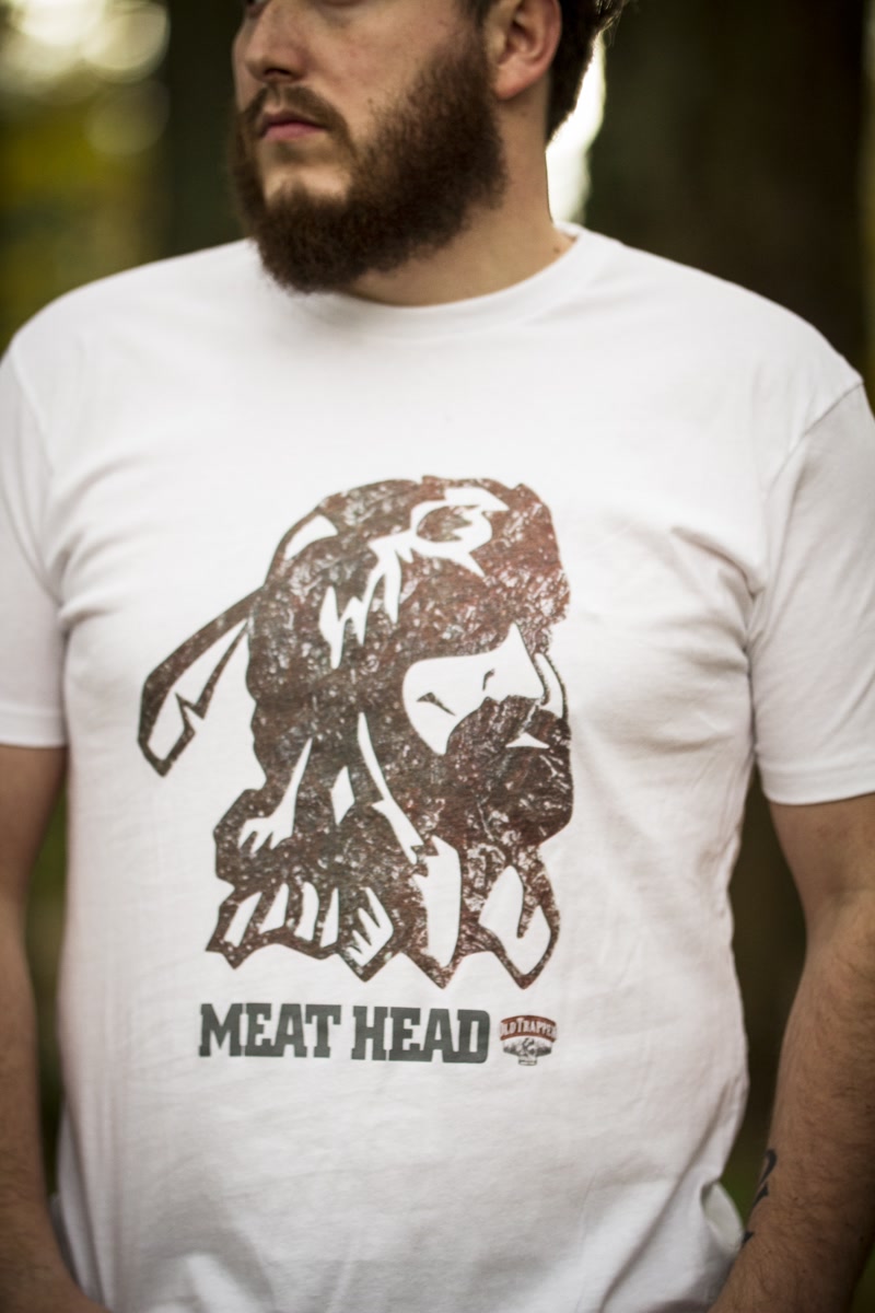 'Meat Head' T-Shirt - White