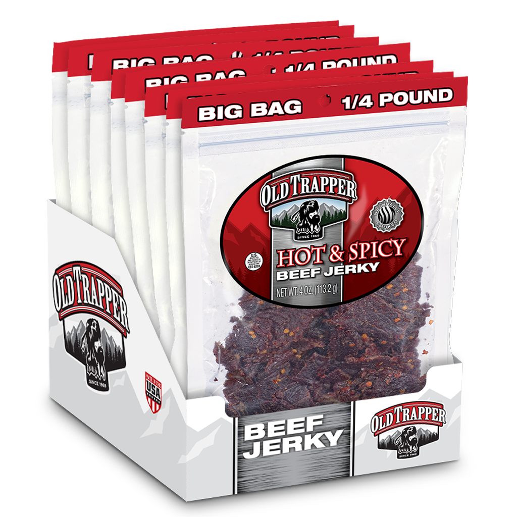 Traditional Style Hot & Spicy Beef Jerky